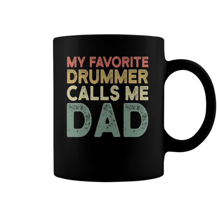 Marching Band Retro Drumline Dad Funny Gift For Daddy Coffee Mug