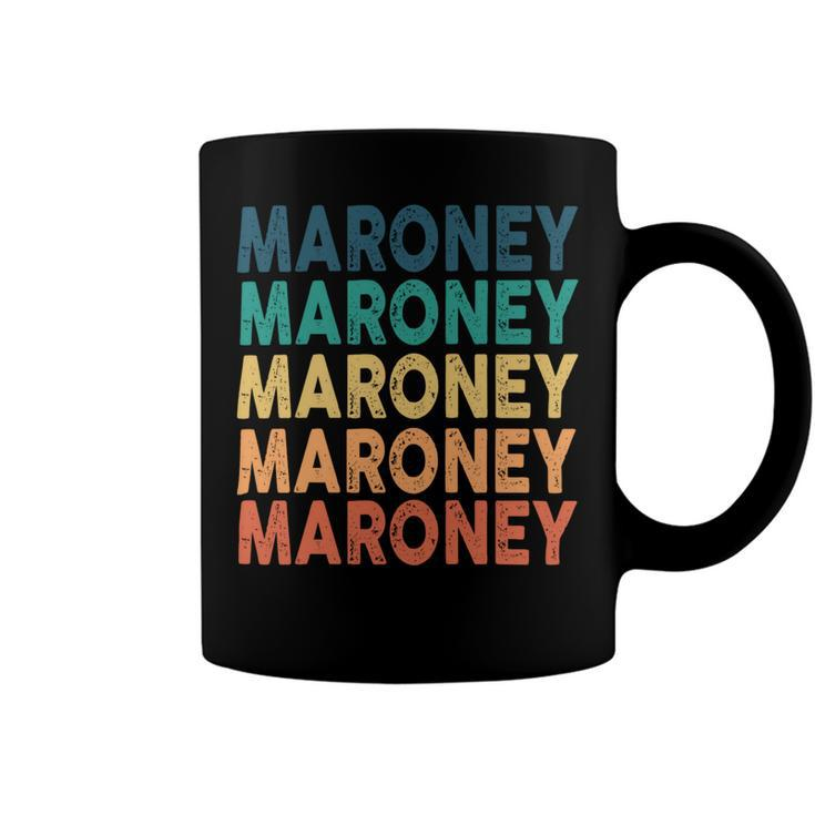 Maroney Name Shirt Maroney Family Name Coffee Mug