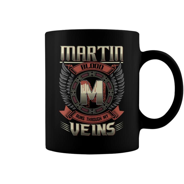 Martin Blood  Run Through My Veins Name V4 Coffee Mug