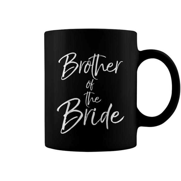 Matching Bridal Party For Family Brother Of The Bride  Coffee Mug