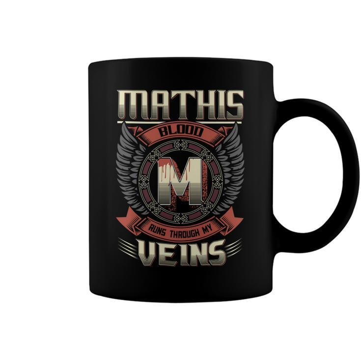 Mathis Blood  Run Through My Veins Name V5 Coffee Mug