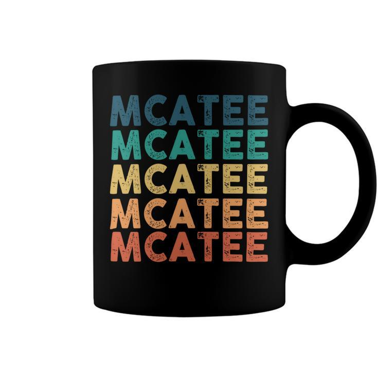 Mcatee Name Shirt Mcatee Family Name V2 Coffee Mug