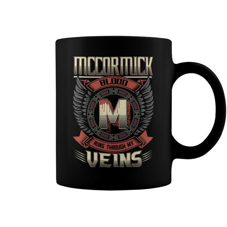 Mccormick Blood  Run Through My Veins Name Coffee Mug