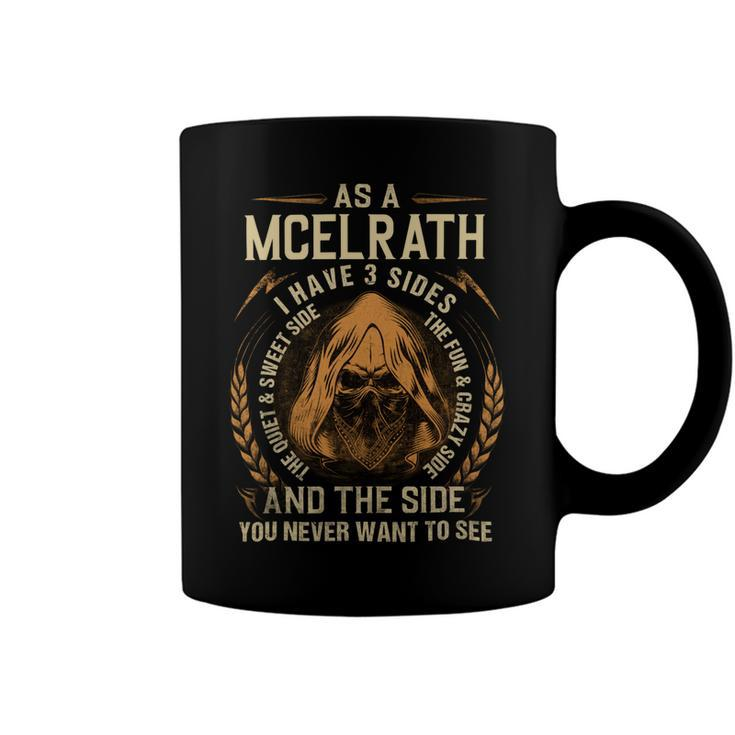 Mcelrath Name Shirt Mcelrath Family Name Coffee Mug