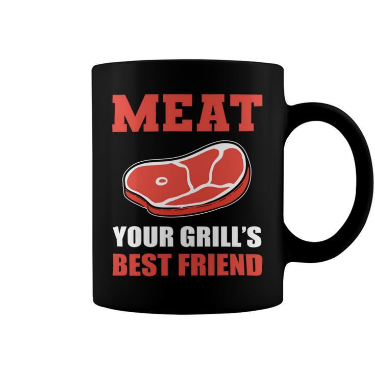 Meat Your Grill’S Best Friend Butcher Chef Cook Bbq Coffee Mug