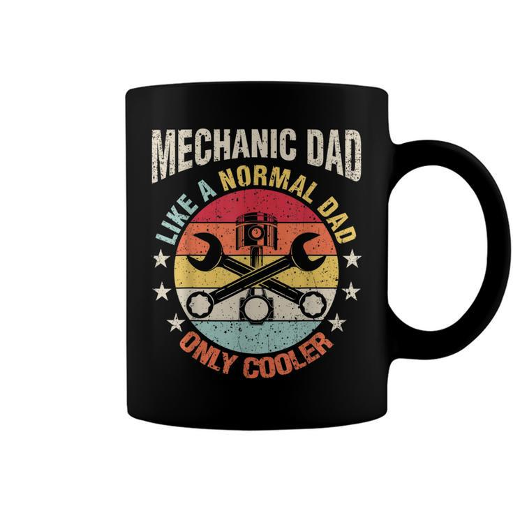 Mechanic Dad Like A Regular Father Gift For Him  V2 Coffee Mug