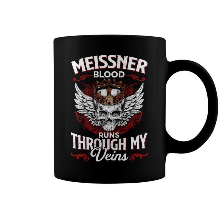 Meissner Blood Runs Through My Veins Name Coffee Mug