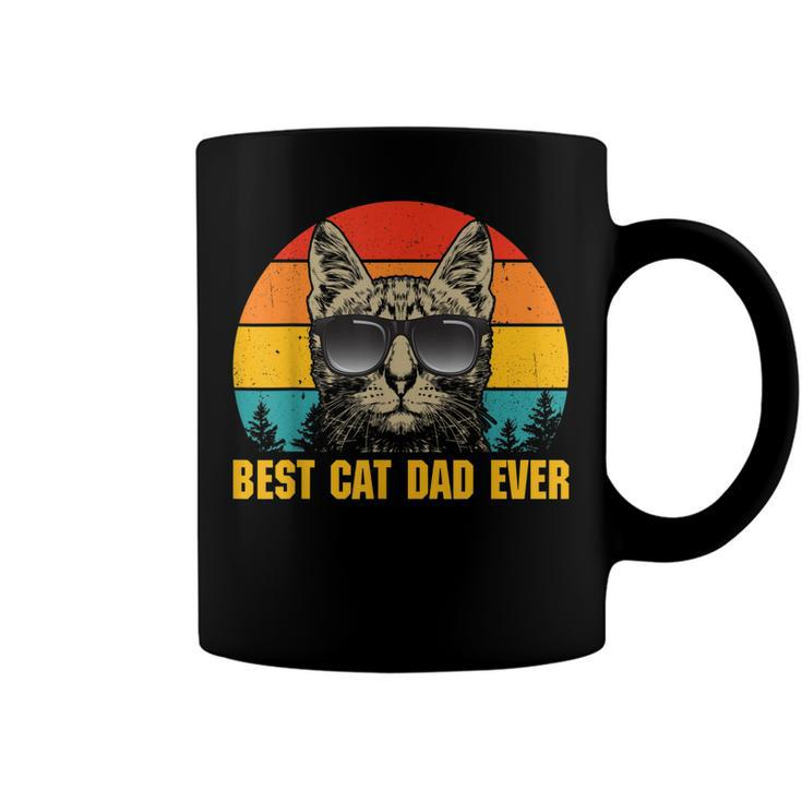 Mens Best Cat Dad Ever  For Dad On Fathers Day Cat Daddy  Coffee Mug