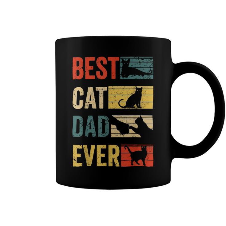 Mens Best Cat Dad Ever Funny Fathers Day Gifts 461 Trending Shirt Coffee Mug