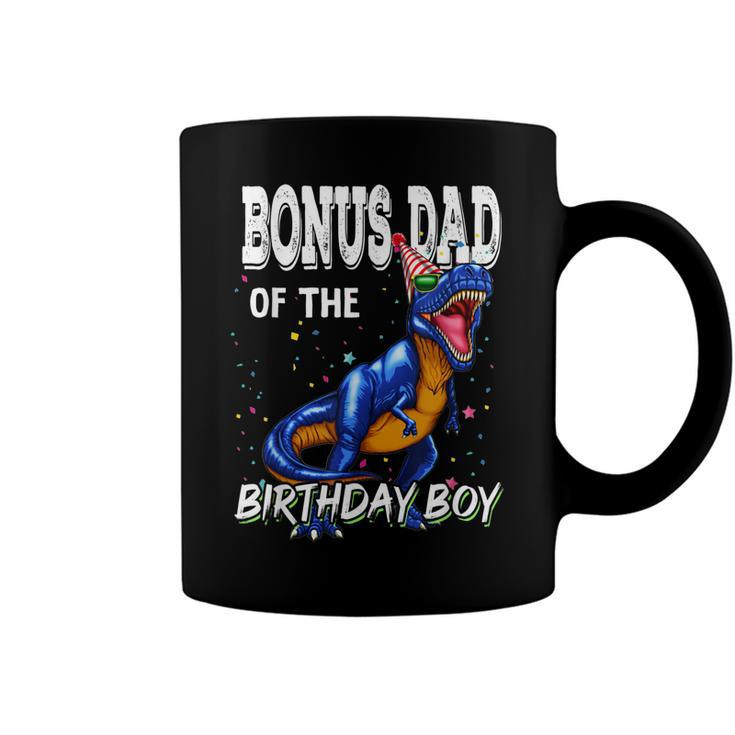Mens Bonus Dad Of The Birthday Boy Matching Father Bonus Dad  Coffee Mug