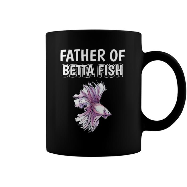 Mens Boys Betta Fish Dad Fathers Day Father Of Betta Fish Coffee Mug