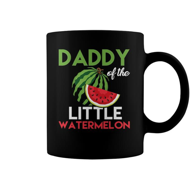 Mens Cute Watermelon Daddy Design Dad For Men Coffee Mug