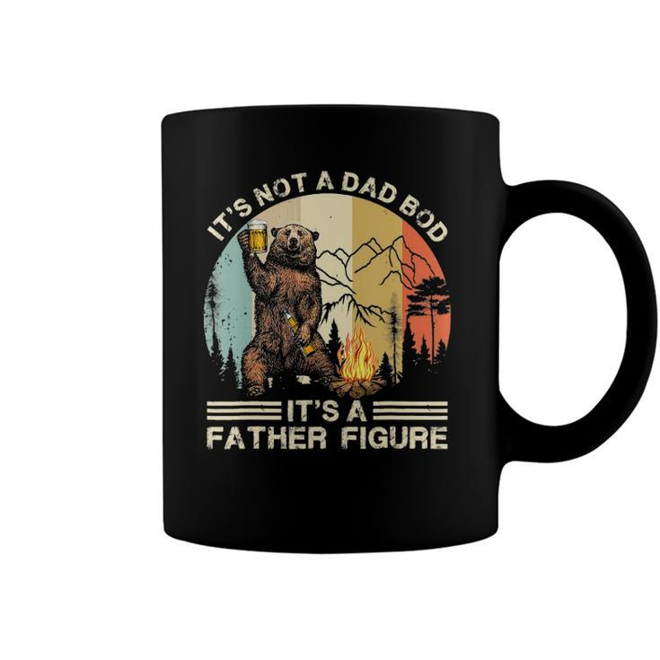 Mens Funny Bear Camping - Its Not A Dad Bod Its A Father Figure Coffee Mug