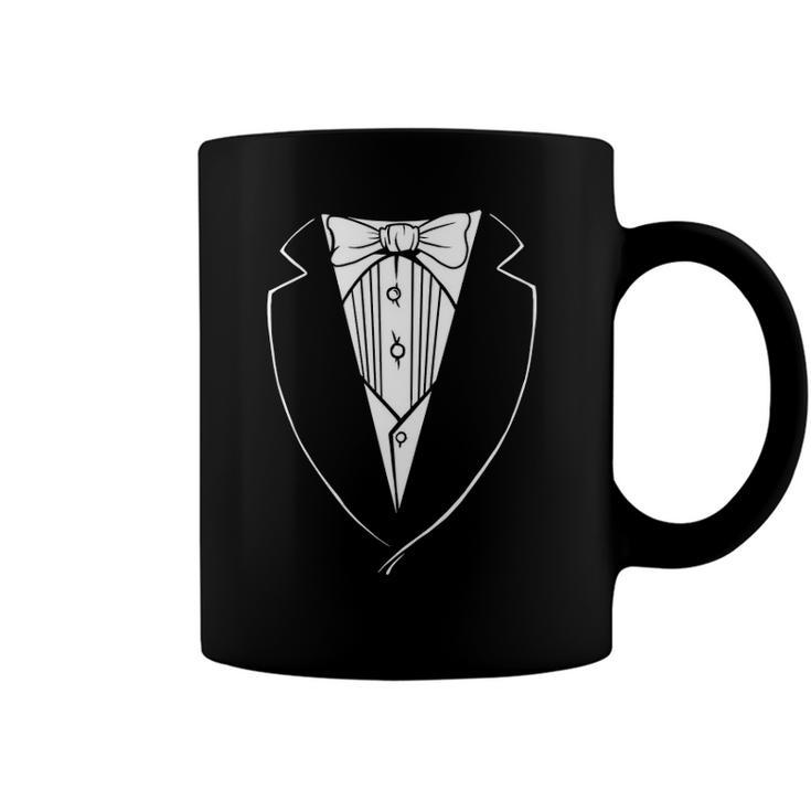Mens Funny Dinner Jacket Suit Classic Outfit Party Halloween Gift Coffee Mug