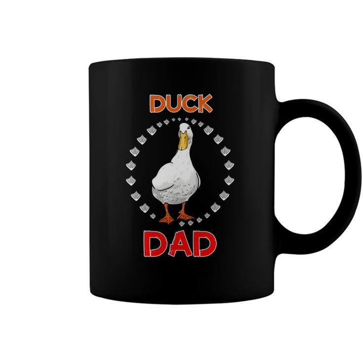 Mens Funny Duck Dad Duck Lover Funny Duck Owner For Men Coffee Mug