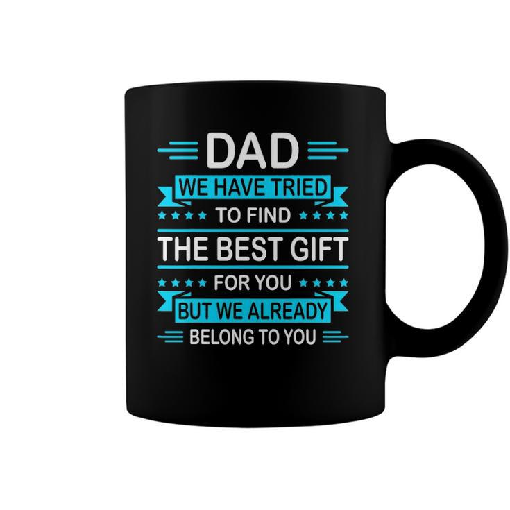 Mens Funny Fathers Day Gift For Daddy Papa From Daughter Son Wife Coffee Mug