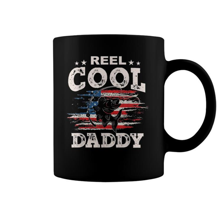 Mens Gift For Fathers Day Tee - Fishing Reel Cool Daddy Coffee Mug