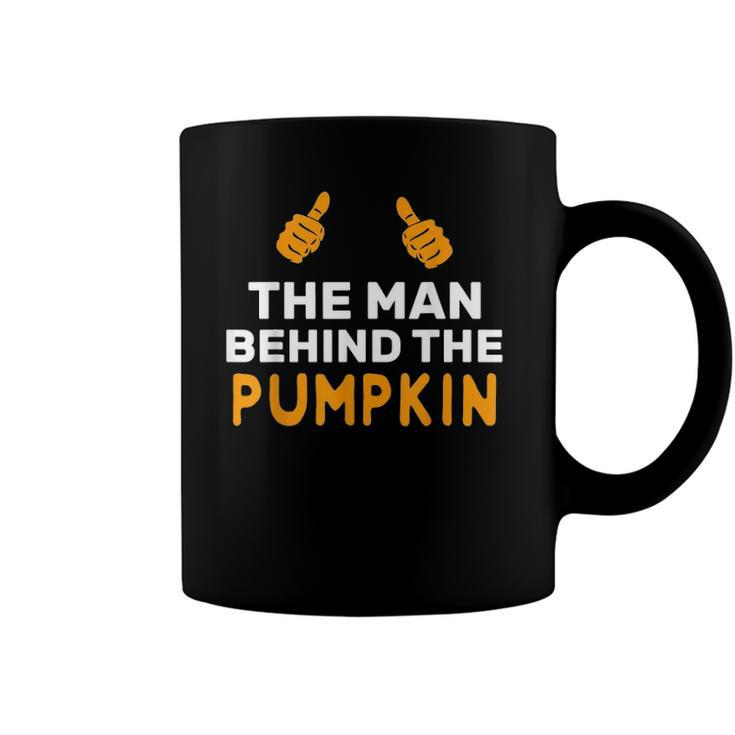 Mens Halloween Pregnancy  For Men Funny Pumpkin Dad Costume Coffee Mug