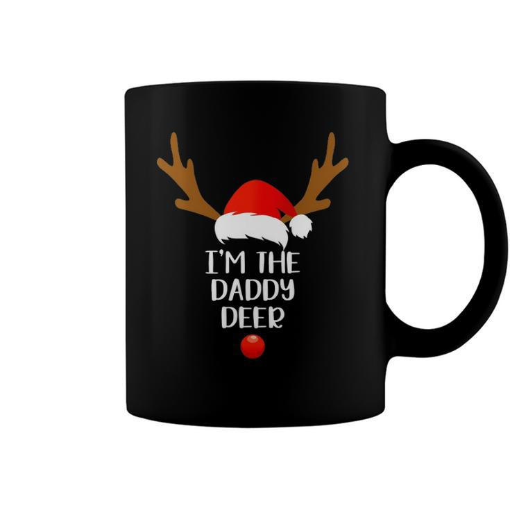 Mens Im The Daddy Deer Matching Family Group Gift Fun Christmas Coffee Mug