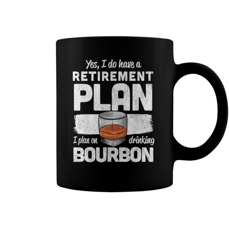 Mens Kentucky Bourbon Whiskey Retirement Gift Malt Whisky Retiree Coffee Mug