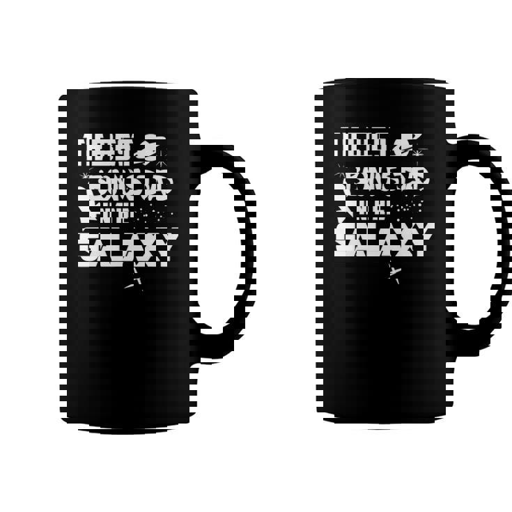 Mens The Best Bonus Dad In The Galaxy Sci Fi Gift Tee Coffee Mug