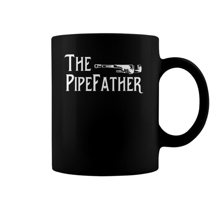 Mens The Pipe Father Plumbing Joke Costume Funny Plumber Coffee Mug