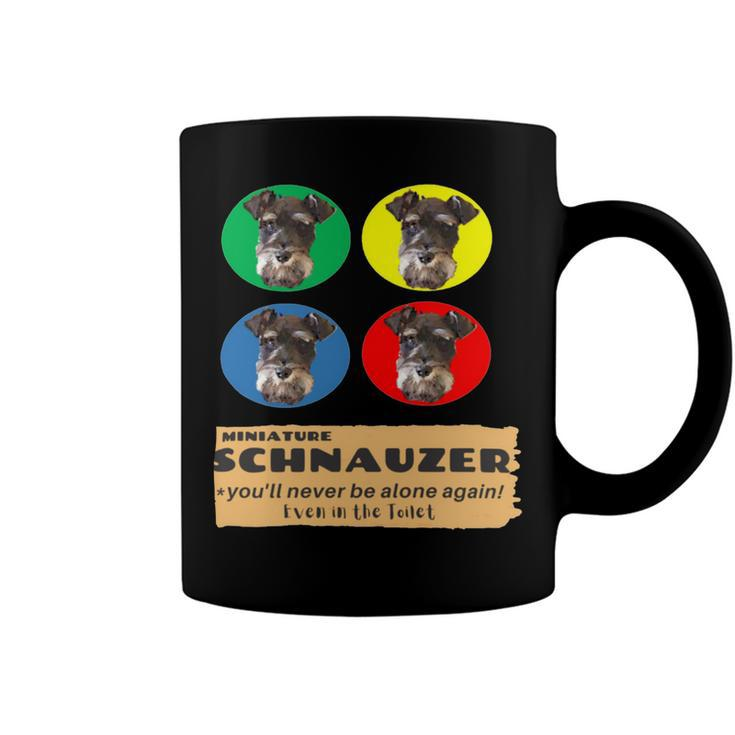 Miniature Schnauzer House Rule Cute & Loyal Dog Coffee Mug