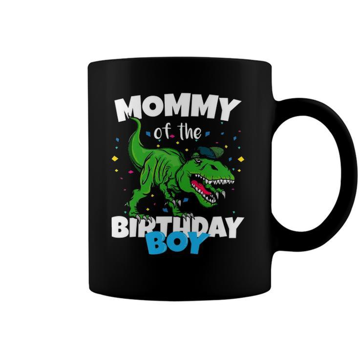 Mommy Of The Birthday Boy Dinosaurrex Anniversary Coffee Mug