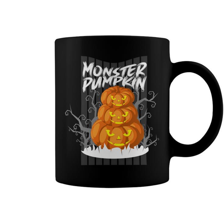 Monster Pumpkin Coffee Mug