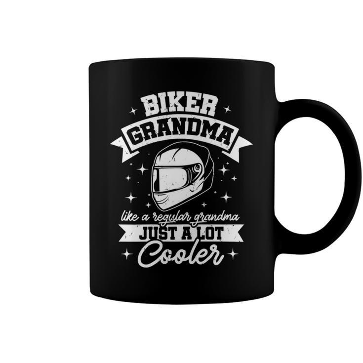 Motorcyclist Biker Grandmas Are The Chiffon Top 459 Shirt Coffee Mug