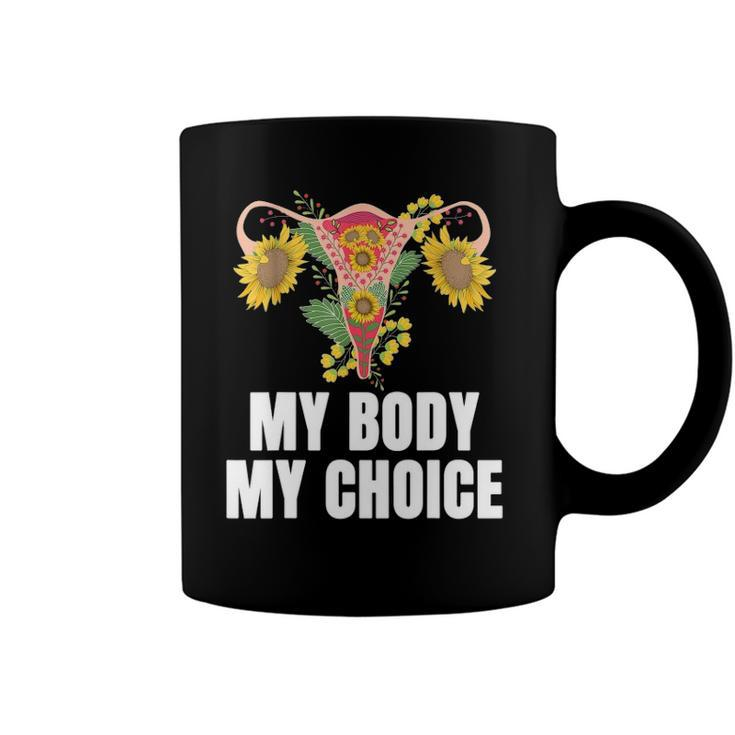 My Body My Choice Us Flag Feminist Womens Rights Coffee Mug