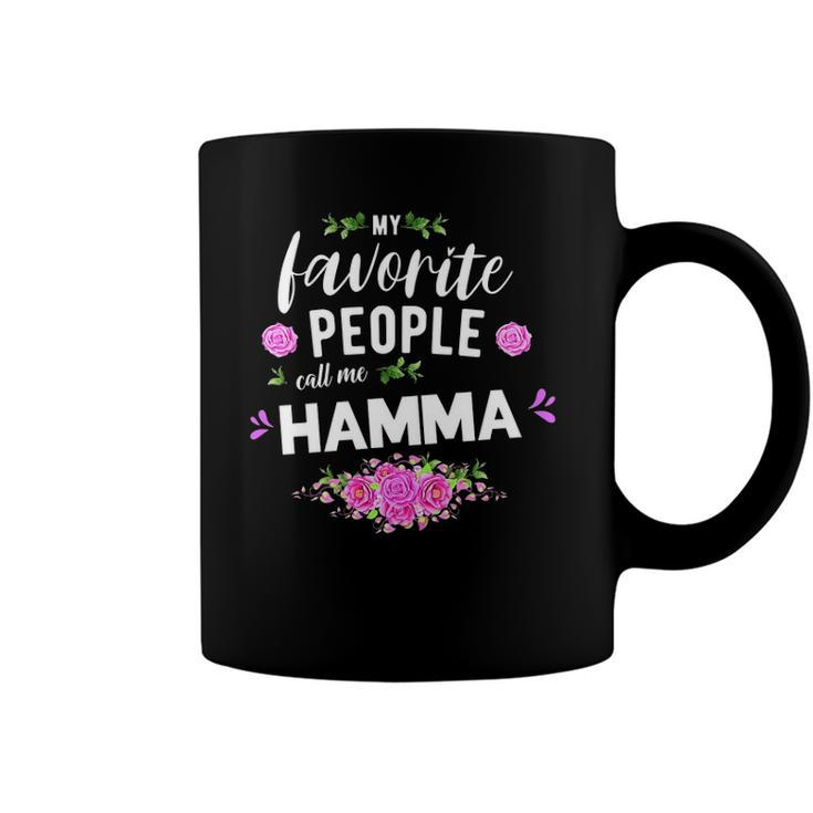 My Favorite People Call Me Hamma Grandma Coffee Mug