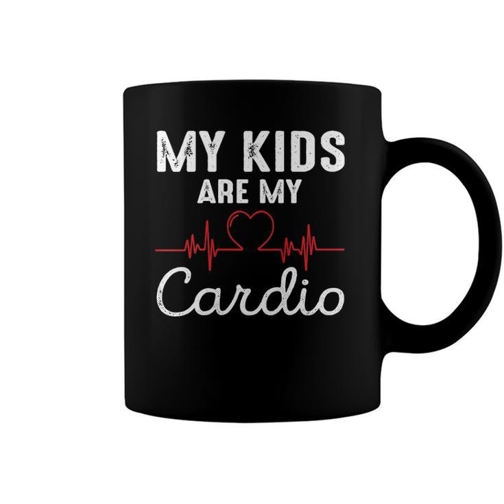 My Kids Are My Cardio Funny Fathers Day Dad Coffee Mug