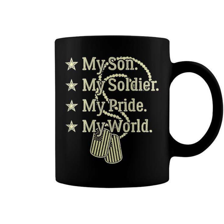 My Son Is A Soldier Hero Proud 712 Shirt Coffee Mug