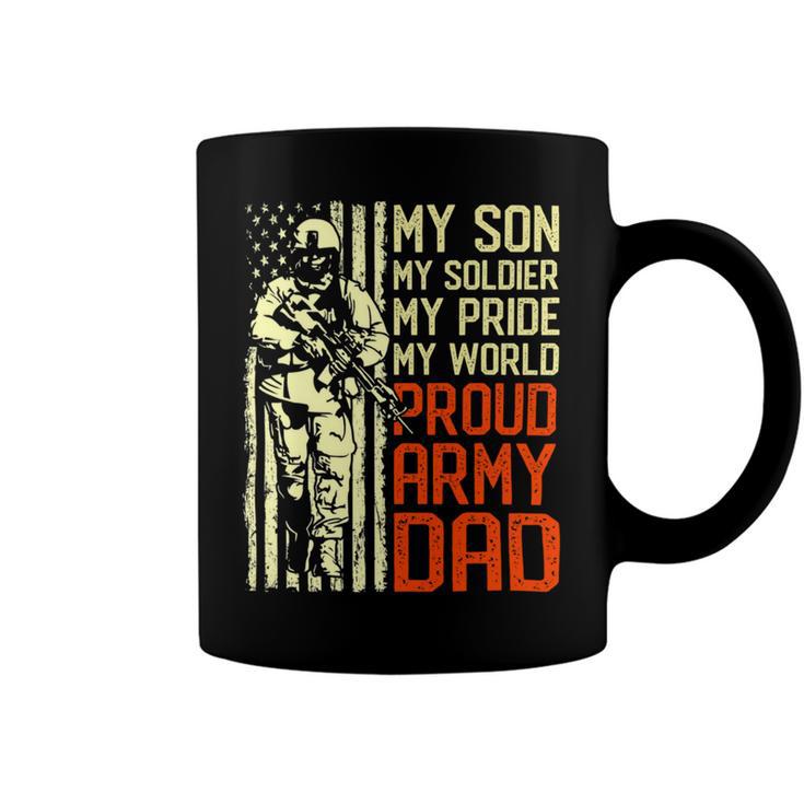 My Son Is Soldier Proud Military Dad 714 Shirt Coffee Mug