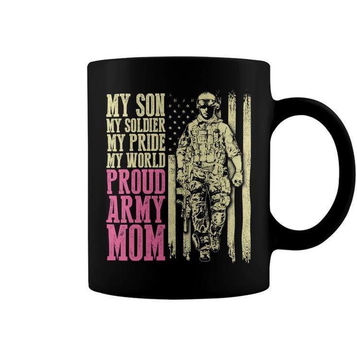 My Son My Soldier Hero Proud Army Mom 699 Shirt Coffee Mug