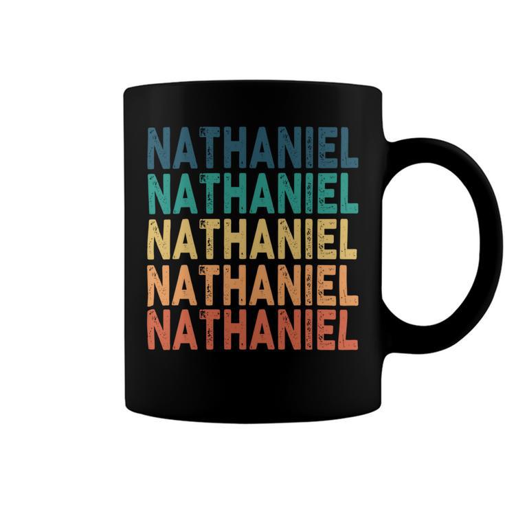 Nathaniel Name Shirt Nathaniel Family Name V3 Coffee Mug