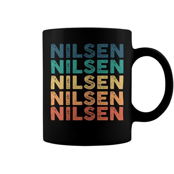 Nilsen Name Shirt Nilsen Family Name Coffee Mug