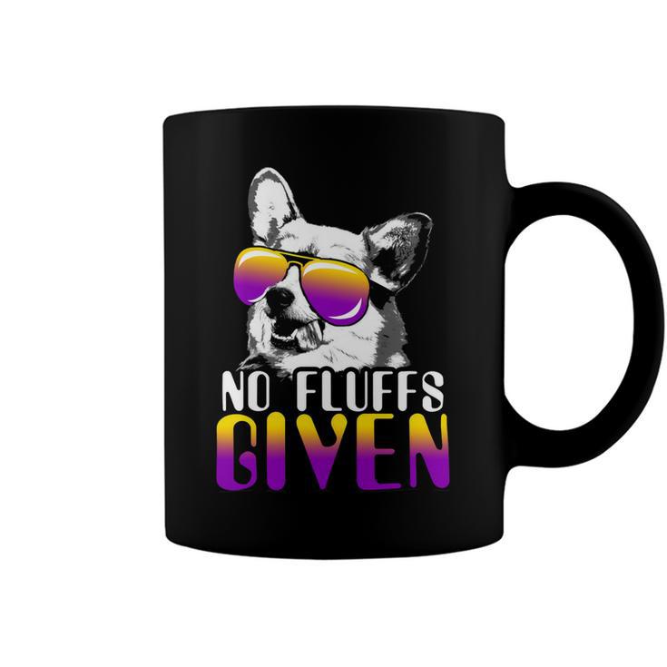 No Fluffs Given Corgi Sunglasses Pembroke Welsh Corgi Pwc Coffee Mug