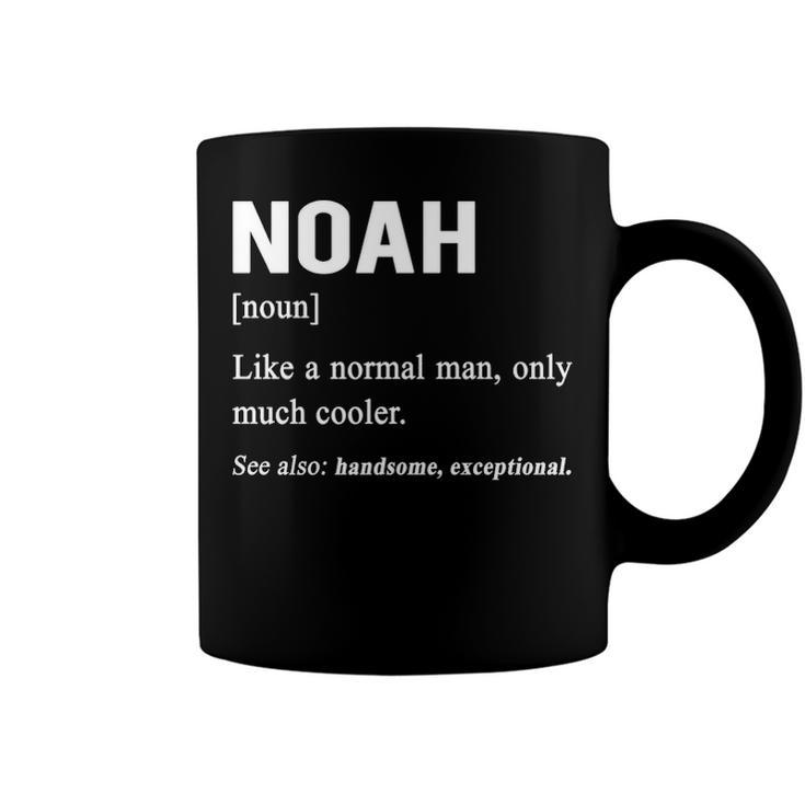 Noah Name Gift   Noah Funny Definition Coffee Mug