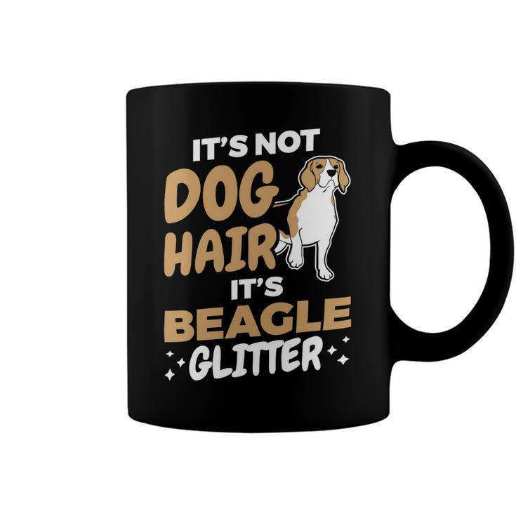 Not Dog Hair Beagle Glitter Pet Owner Dog Lover Beagle 61 Beagle Dog Coffee Mug