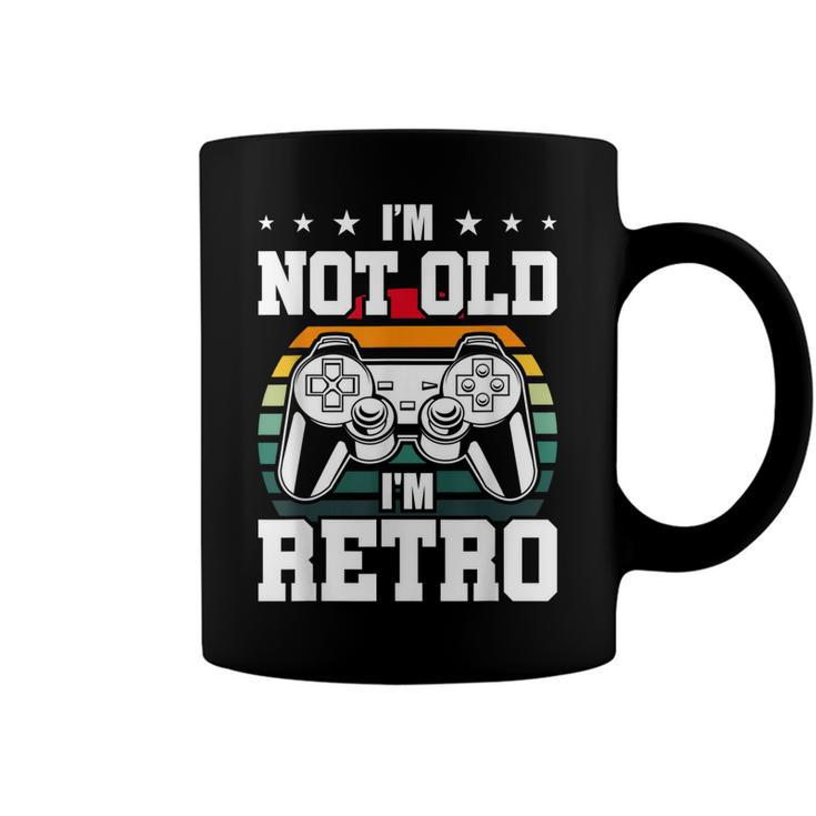 Not Old Im Retro Video Gamer Gaming  Coffee Mug