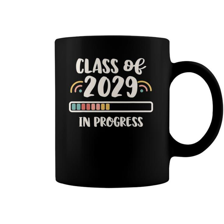 Online Virtual School In Progress Class Of 2029 Graduation Coffee Mug