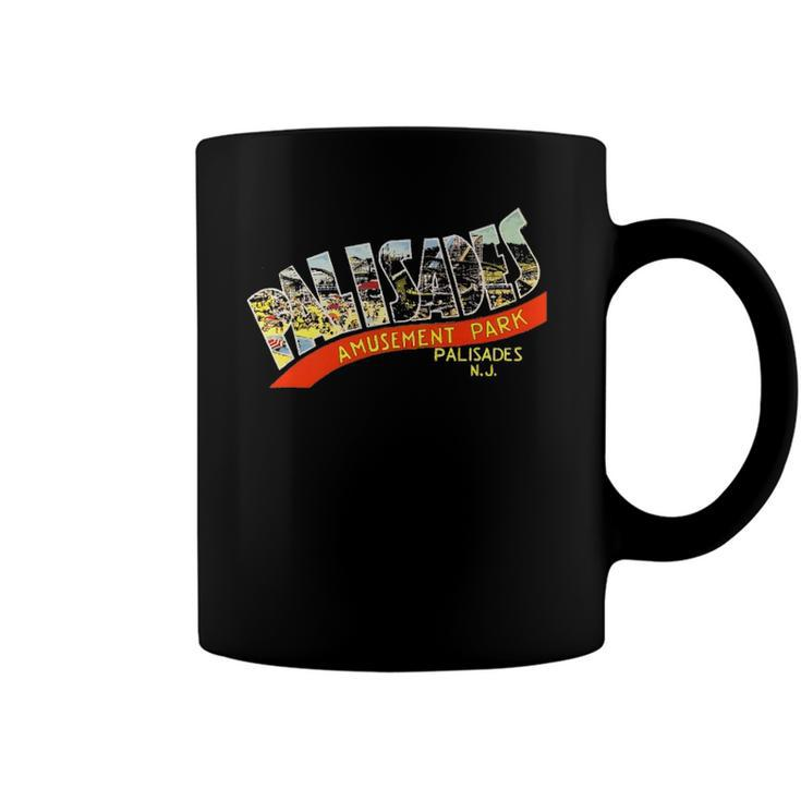Palisades Amusement Park New Jersey Retro Vintage Coffee Mug