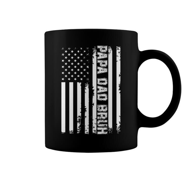Papa Dad Bruh Fathers Day 4Th Of July Us Vintage Gift 2022 Coffee Mug