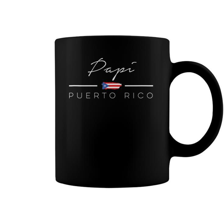 Papi Puerto Rico  For Men Women Kids Coffee Mug