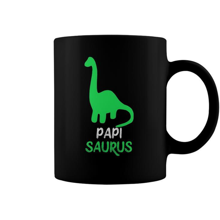 Papisaurus Funny Dinosaur Gift Papisaurus Christmas Coffee Mug
