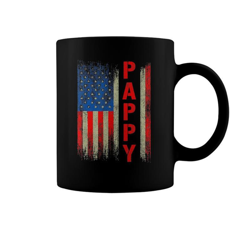 Pappy Gift America Flag Gift For Men Fathers Day Funny Coffee Mug