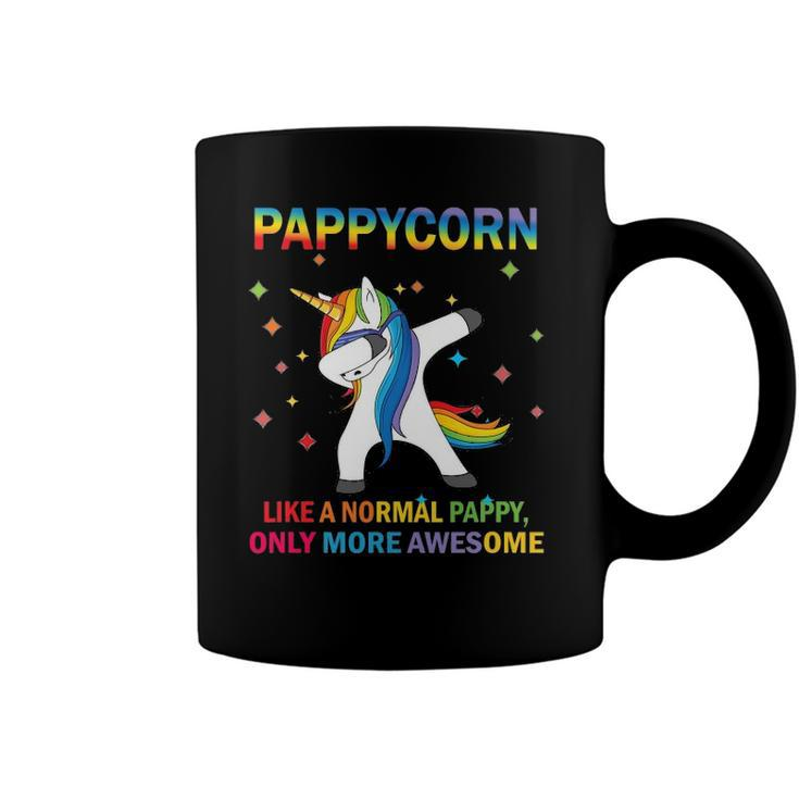 Pappycorn Dabbing Unicorn Pappy Funny Gift Coffee Mug