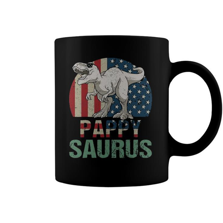 Pappysaurus Dinosaur Pappy Saurus Fathers Day 4Th Of July Coffee Mug